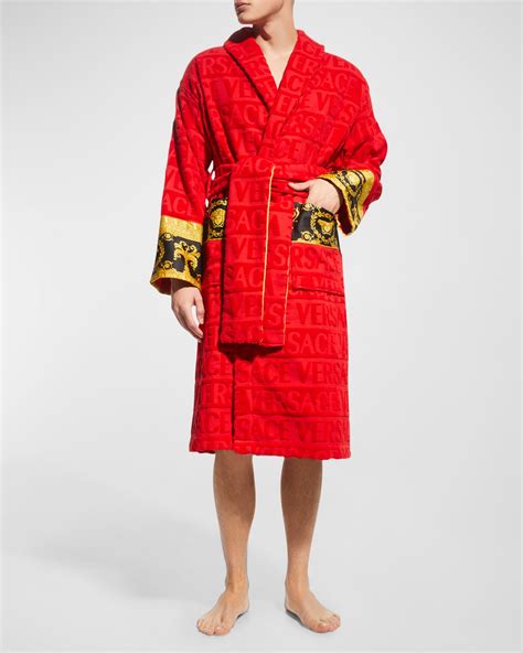 versace men's robe|versace robe neiman marcus.